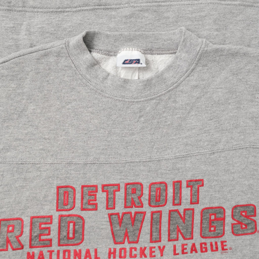 Vintage Detroit Red Wings Sweater Large 