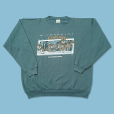 Vintage 1994 Wolf Pack Sweater XLarge 