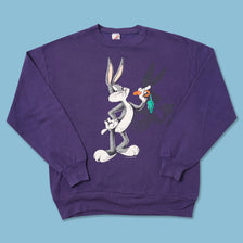 Vintage 1993 Bugs Bunny Sweater Medium 