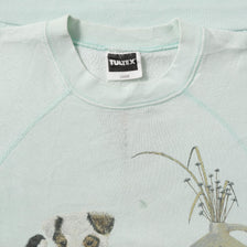 Vintage 1990 Women's Puppy Sweater Small 