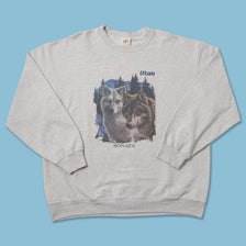 Vintage Wolves Sweater XLarge 
