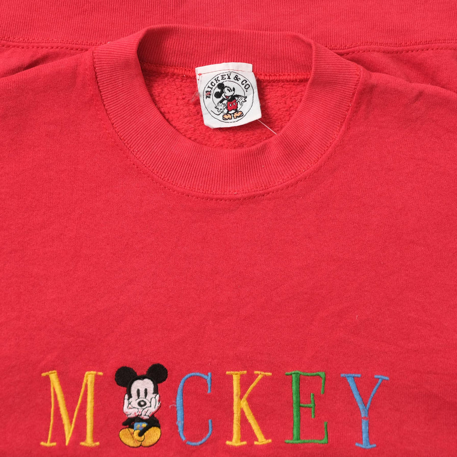 Vintage Mickey Mouse Sweater Medium 
