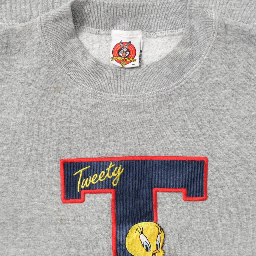 Vintage Looney Tunes Tweety Sweater Small 
