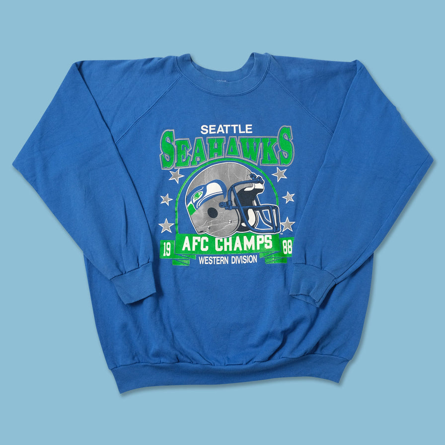 Vintage 1988 Seattle Seahawks Sweater XLarge 