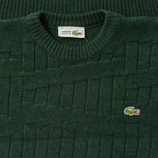 Vintage Lacoste Knit Sweater Small 