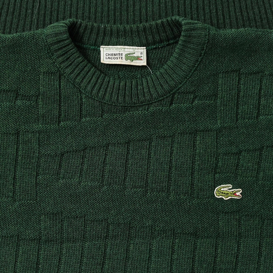 Vintage Lacoste Knit Sweater Small 