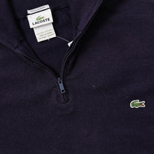 Vintage Lacoste Q-Zip Sweater XLarge 