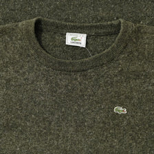 Vintage Lacoste Knit Sweater XLarge 