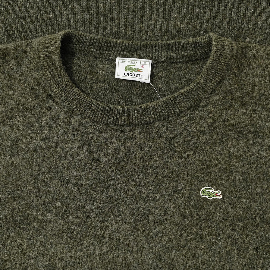 Vintage Lacoste Knit Sweater XLarge 