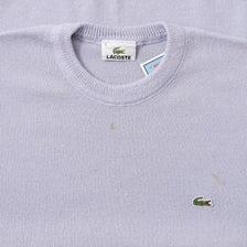 Vintage Lacoste Knit Sweater Medium 