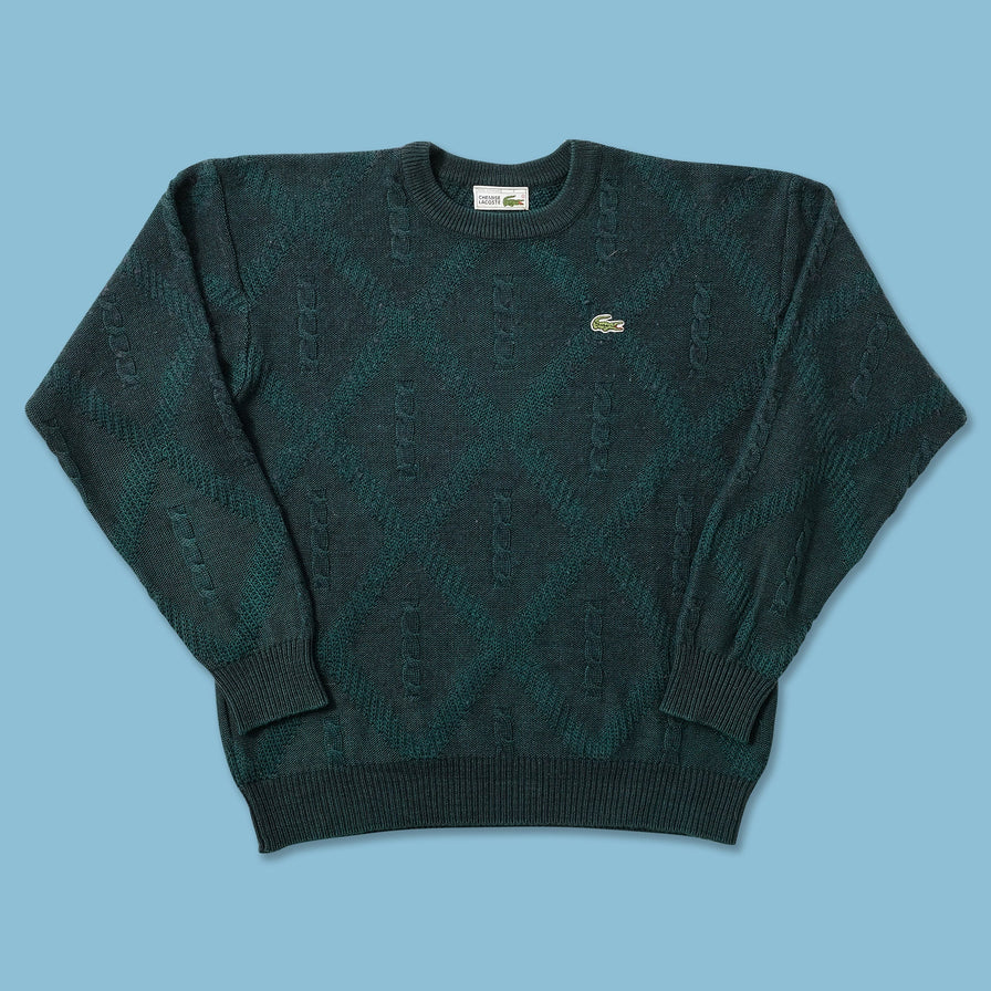 Vintage Lacoste Knit Sweater Small 