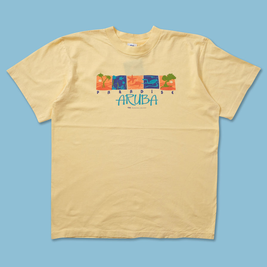 Vintage Aruba Princess Cruises T-Shirt Large 