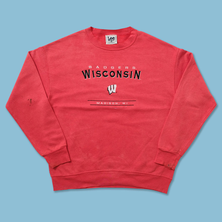 Vintage Wisconsin Badgers Sweater Large 