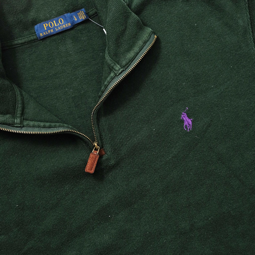 Polo Ralph Lauren Q-Zip Sweater Medium 