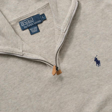 Vintage Polo Ralph Lauren Q-Zip Sweater Large 