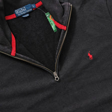 Vintage Polo Ralph Lauren Q-Zip Sweater Large 