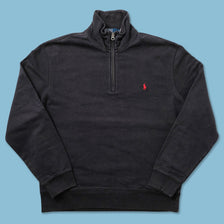 Vintage Polo Ralph Lauren Q-Zip Sweater Large 
