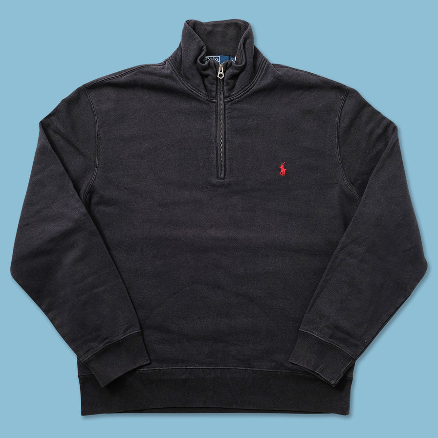 Vintage Polo Ralph Lauren Q-Zip Sweater Large 