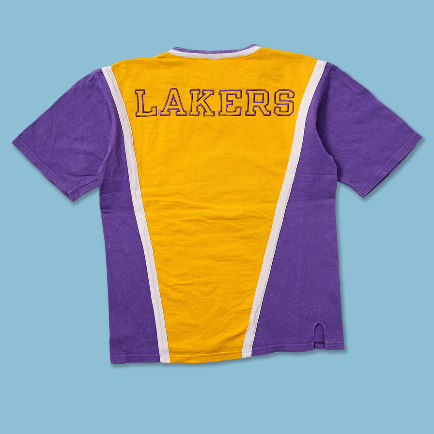 Vintage Champion Los Angeles Lakers Shooting Shirt Medium - Double Double Vintage