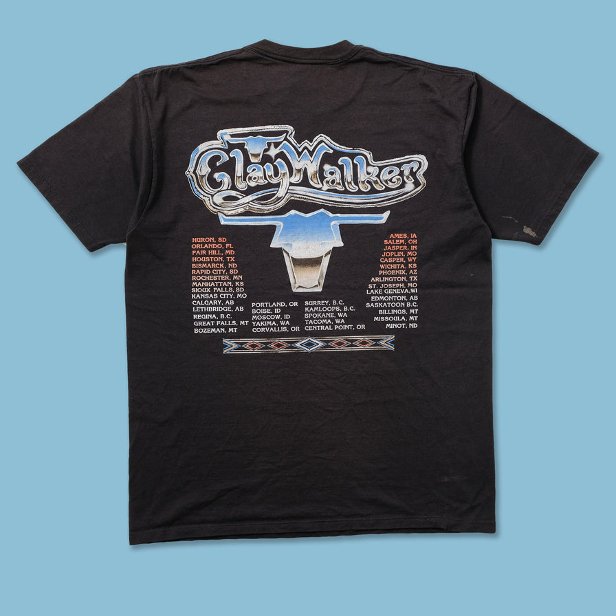 1994 Clay Walker T-Shirt Large - Double Double Vintage