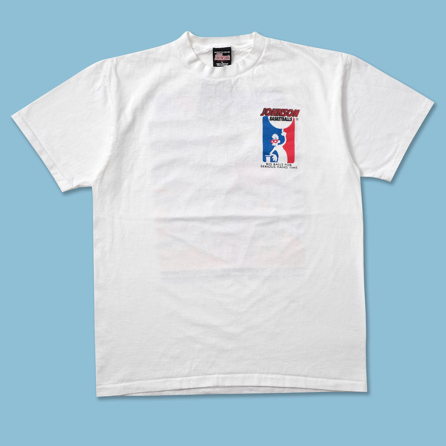 1995 Johnson Basketballs T-Shirt Large - Double Double Vintage