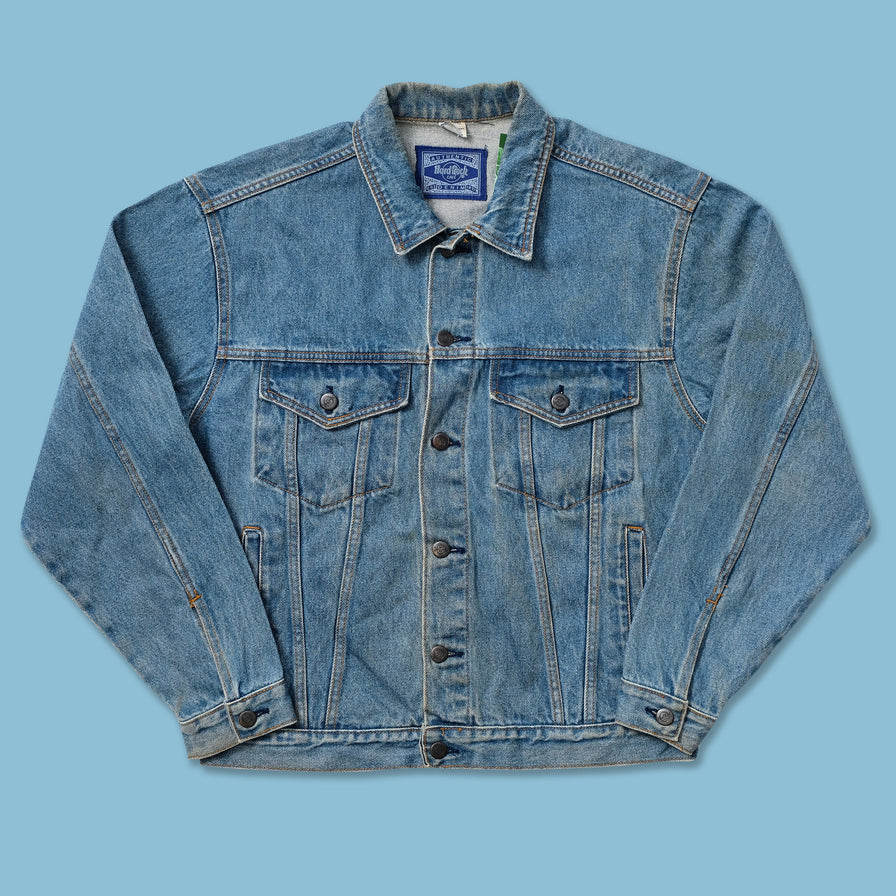 Vintage Hard Rock Cafe Paris Denim Jacket Medium - Double Double Vintage