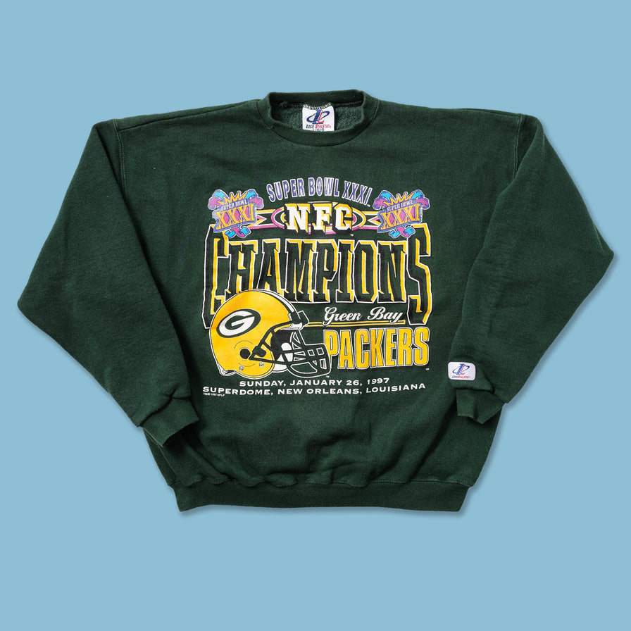 1997 Greenbay Packer Sweater Medium - Double Double Vintage
