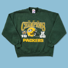 1997 Greenbay Packers Sweater Large - Double Double Vintage