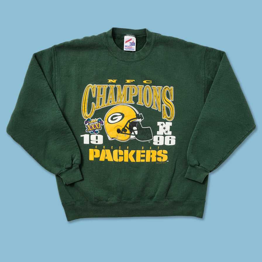 1997 Greenbay Packers Sweater Large - Double Double Vintage