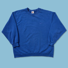 Vintage Nike Mini Swoosh Sweater Large - Double Double Vintage