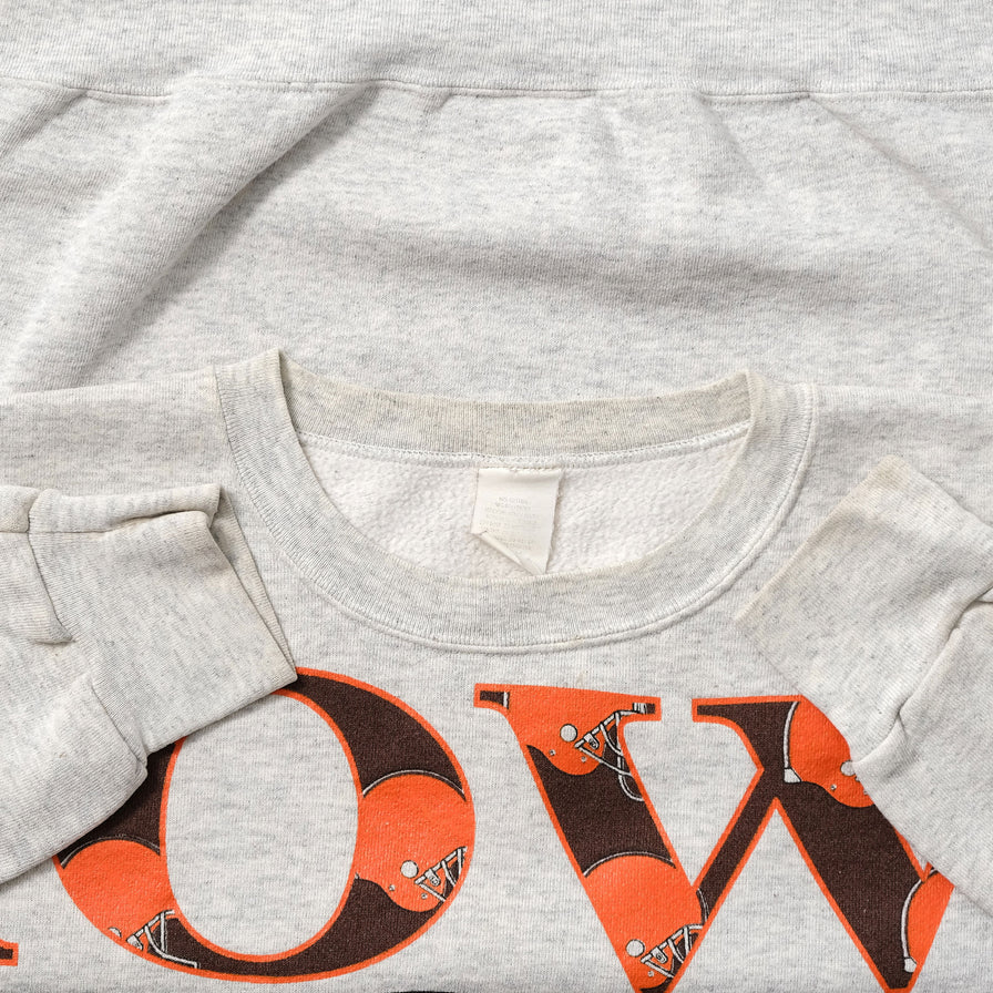 1994 Cleveland Browns Sweater Large - Double Double Vintage