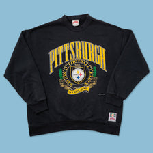 1993 Pittsburgh Steelers Sweater Large - Double Double Vintage