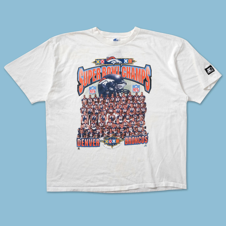 1998 Starter Denver Broncos T-Shirt XXL - Double Double Vintage