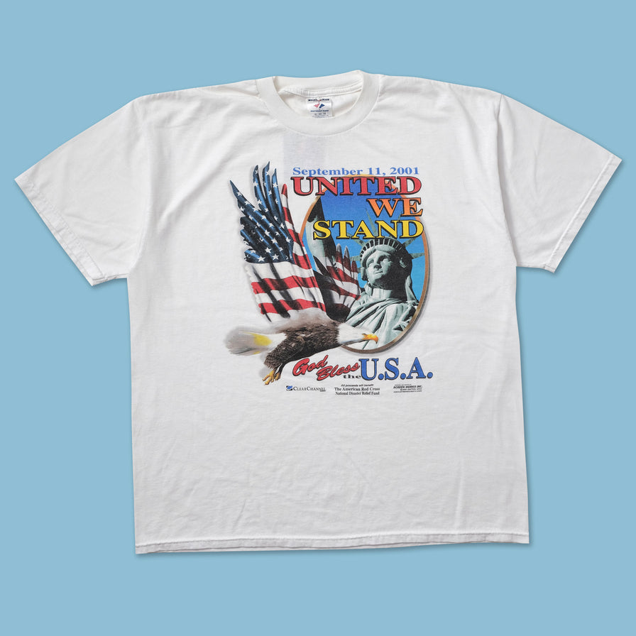 2001 United We Stand T-Shirt XLarge - Double Double Vintage