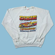 Vintage Dixie Speedway Racing Sweater Medium - Double Double Vintage