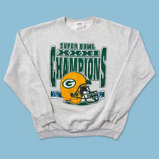1997 Greenbay Packers Sweater Large - Double Double Vintage