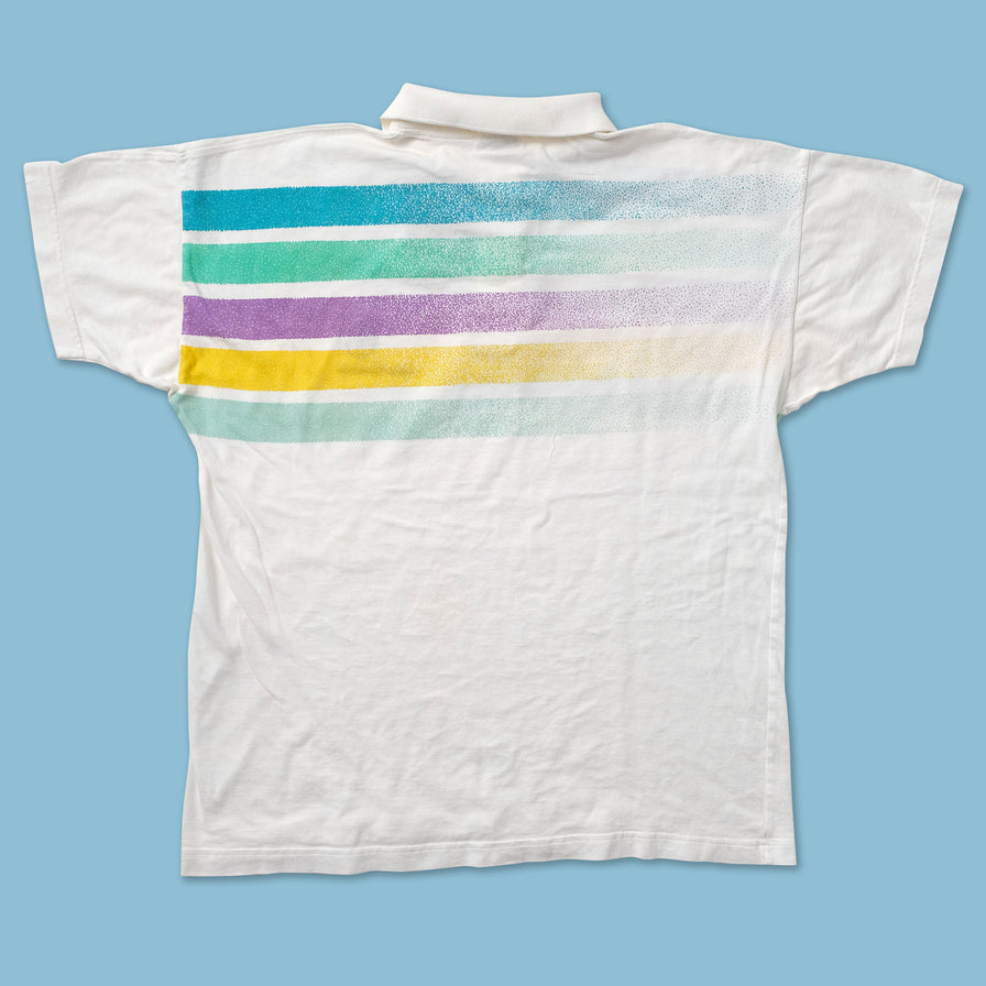 Vintage Sergio Tacchini Tennis Polo Large - Double Double Vintage