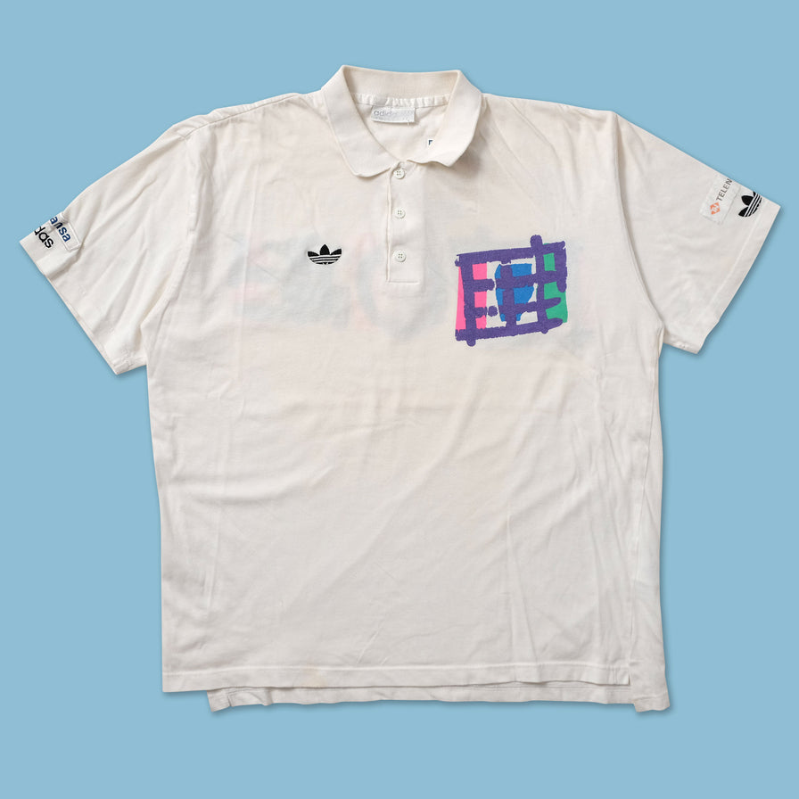 Vintage adidas Stefan Edberg Tennis Polo XLarge - Double Double Vintage