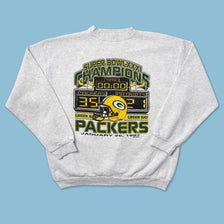 1997 Greenbay Packers Sweater Large - Double Double Vintage