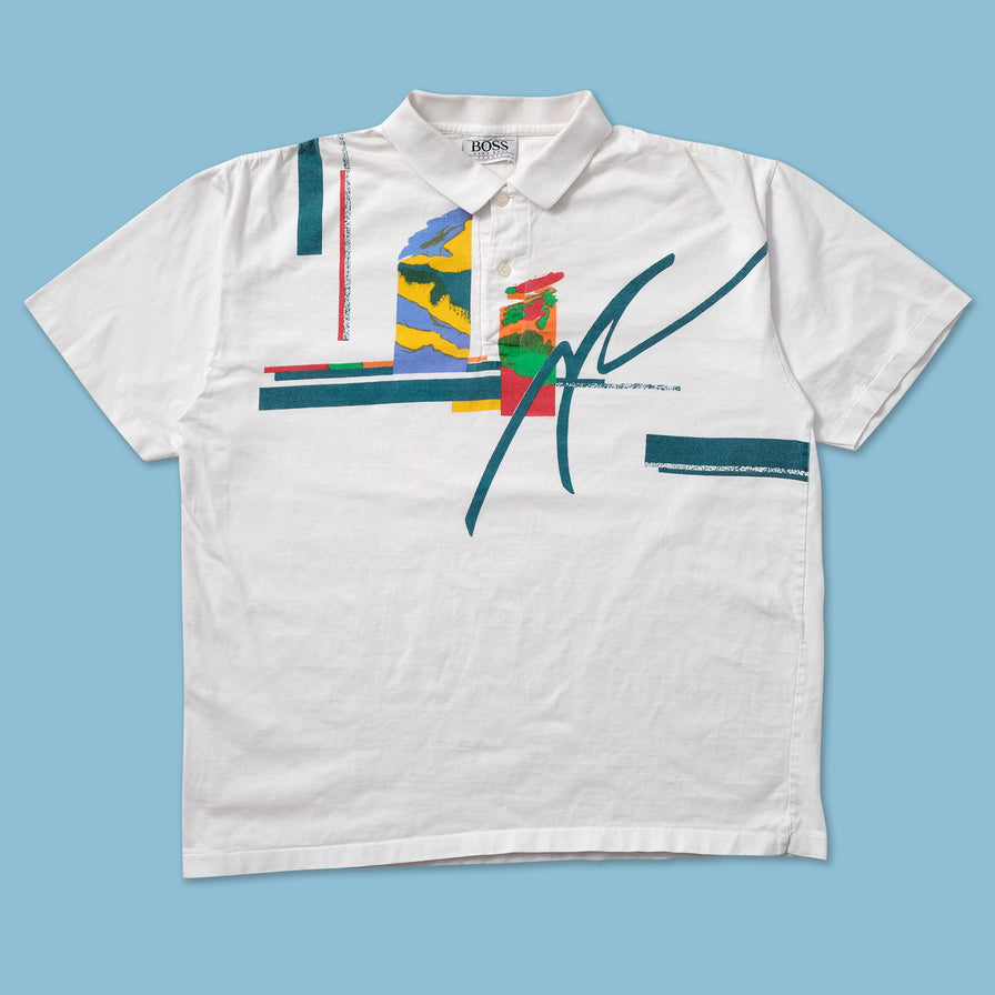 Vintage Hugo Boss Tennis Polo Medium - Double Double Vintage