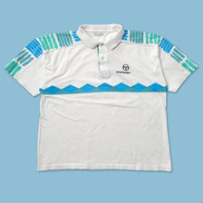 Vintage Sergio Tacchini Tennis Polo Medium - Double Double Vintage