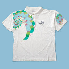 Vintage Sergio Tacchini Tennis Polo Small - Double Double Vintage