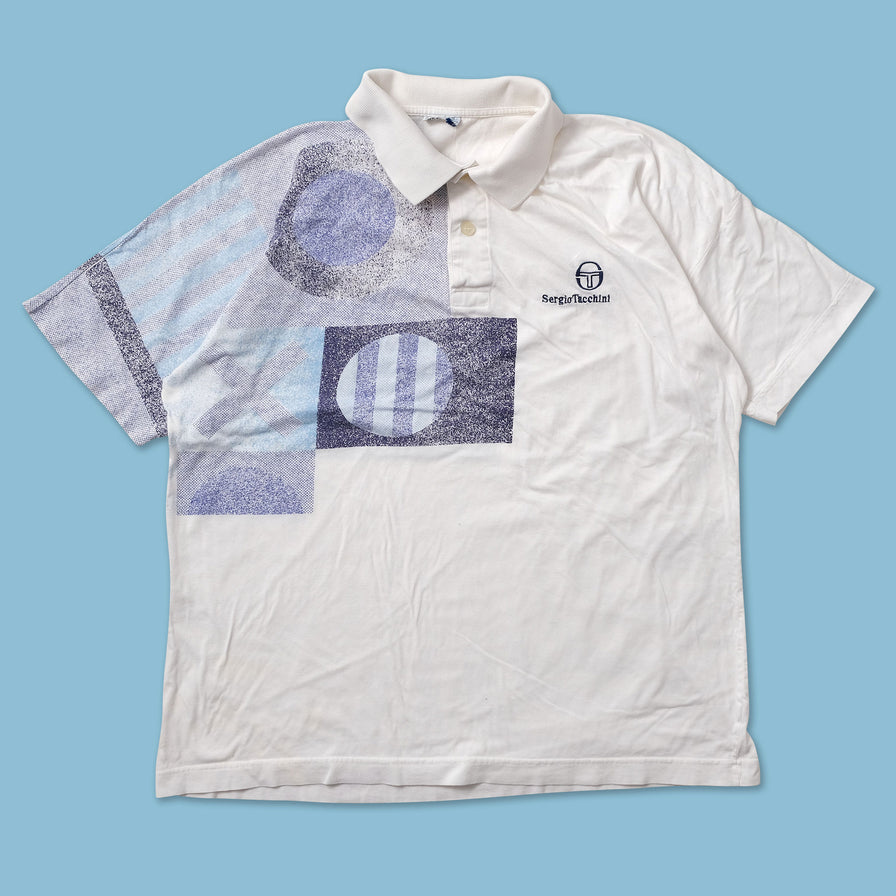 Vintage Sergio Tacchini Tennis Polo Medium