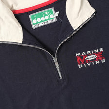 Vintage Diadora Q-Zip Sweater XLarge 