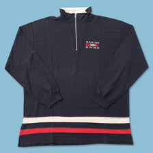 Vintage Diadora Q-Zip Sweater XLarge 