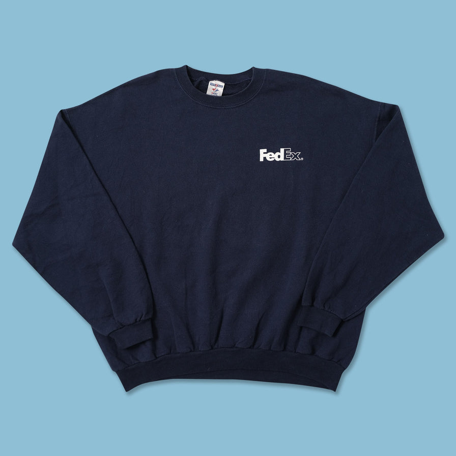 Vintage Fedex Sweater Large 