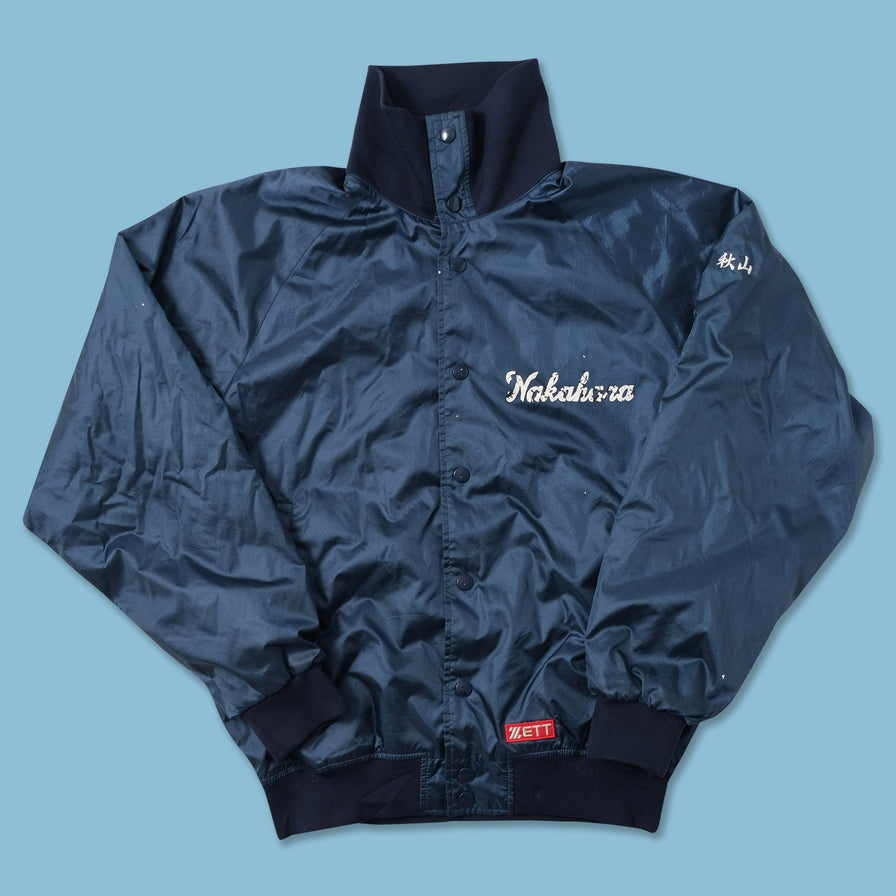 Vintage Satin College Jacket Medium 