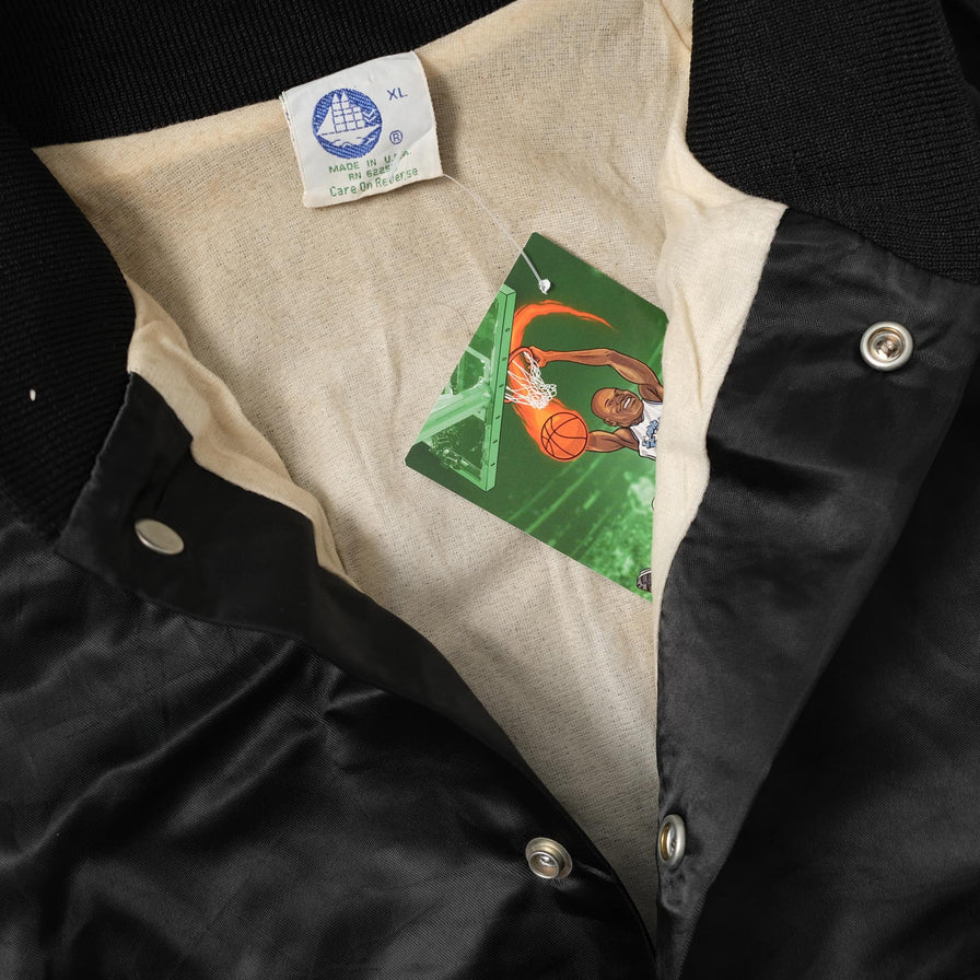 Vintage Satin College Jacket Large 