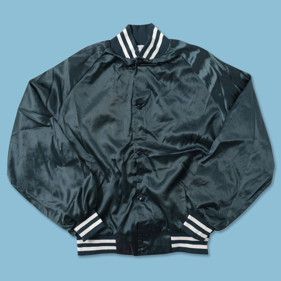 Vintage Satin College Jacket Large 