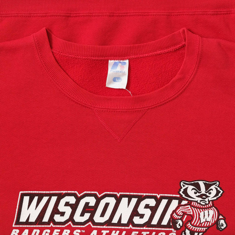 Vintage Russell Athletic Wisconsin Badgers Sweater Large
